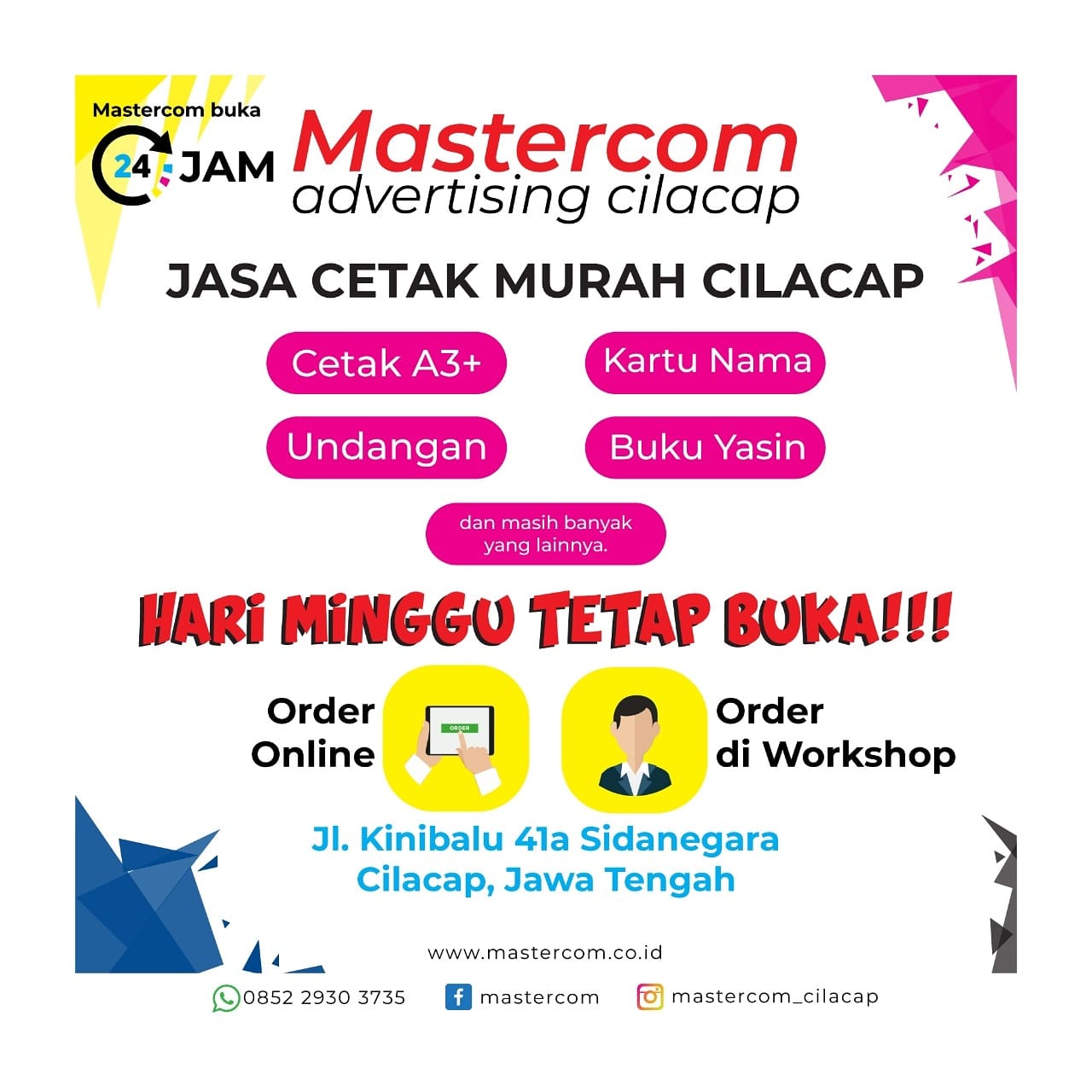 Menghias Kota Cilacap: Seni Percetakan yang Membangun Warisan
